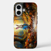 名前をパーソナライズPeter Easter Eggsバスケット Case-Mate iPhoneケース (裏面)