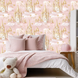 名前をプリンセスとキャッスルピンクID1053 壁紙