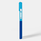 名前をミニマルモダンリスト青に追加 Case-Mate iPhoneケース (裏面 / 左)