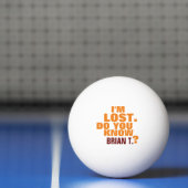 名前を付おもしろいけ失ったたping_pong-ball 卓球ボール (ネット)
