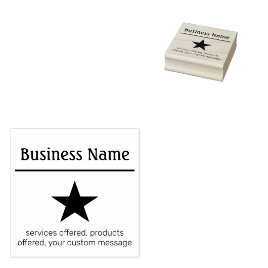 名前を付けた会社と会社のロゴ ラバースタンプ (押印)