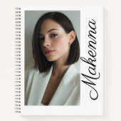 名前を付けた垂直モーメント ノートブック (正面)