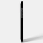 名前を付けた薄い青い線アメリカ国旗 Case-Mate iPhoneケース (裏面 / 左)