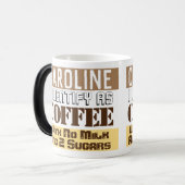 名前を付けた飲料説明書 モーフィングマグカップ (正面左)