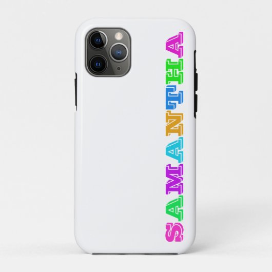 名前を付けて文字をブロック | iPhoneカスタムケース Case-Mate iPhoneケース (裏面)