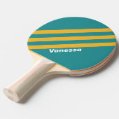 名前を付けストライプたシーシェルサンライズ 卓球ラケット (正面アングル)