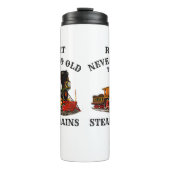 名前を付け過ぎない古い遊蒸気列車鉄道 タンブラー (正面)