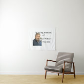 名前を偲んで 年 フォト 現代の葬儀 タペストリー (インサイチュ(横))