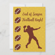 名前を入れたスポーツイベントのお知らせ サッカー パーティー