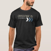 (名前を入れてカスタマイズ!) CC チャレンジ IV Tシャツ (正面)