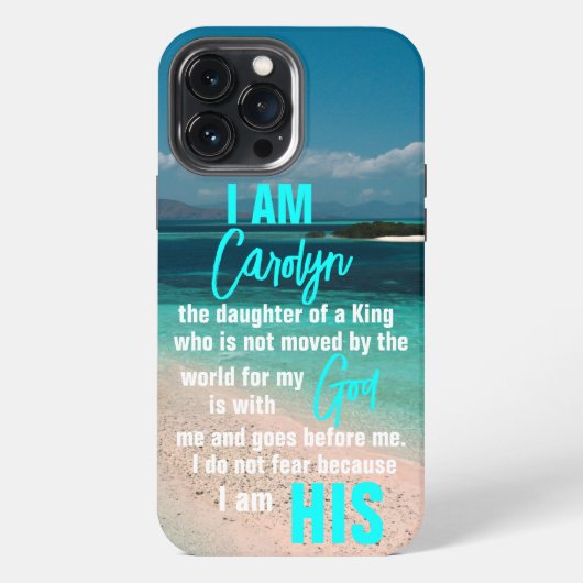 名前を入れられる Case-Mate iPhoneケース iPhone 13 Pro Maxケース (裏面)