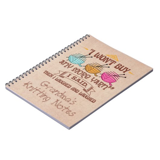 名前を変える私はそれ買以上糸を行わない私は笑った ノートブック (左側)