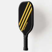 名前を持つ安全ビーストライプノスタルジック ピックルボールラケット (左)
