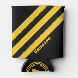 名前を持つ安全ビーストライプノスタルジック 缶クーラー