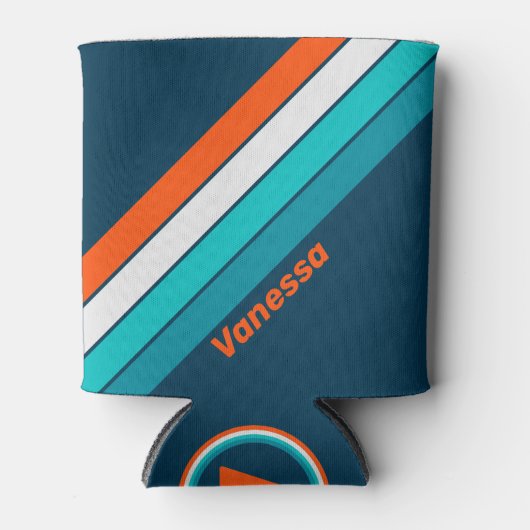 名前を持つBluebottleエストライプコーのアイコン 缶クーラー (正面)