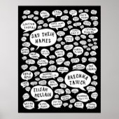 名前を言う ポスター (正面)