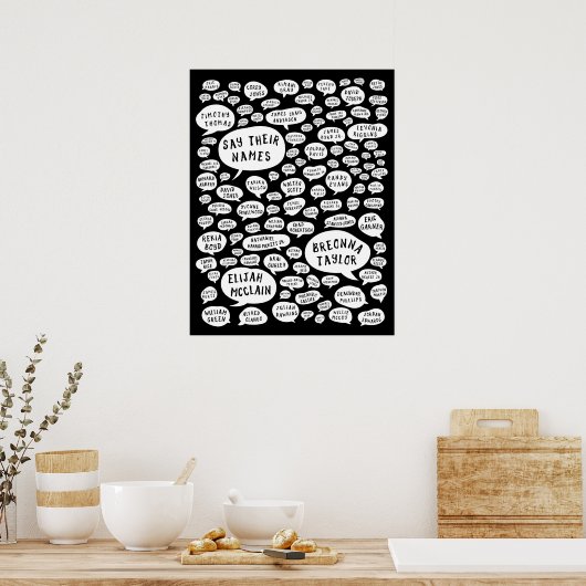 名前を言う ポスター (キッチン)