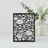 名前を言う ポストカード (スタンド正面)