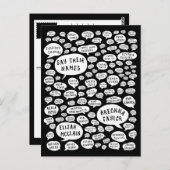 名前を言う ポストカード (正面/裏面)