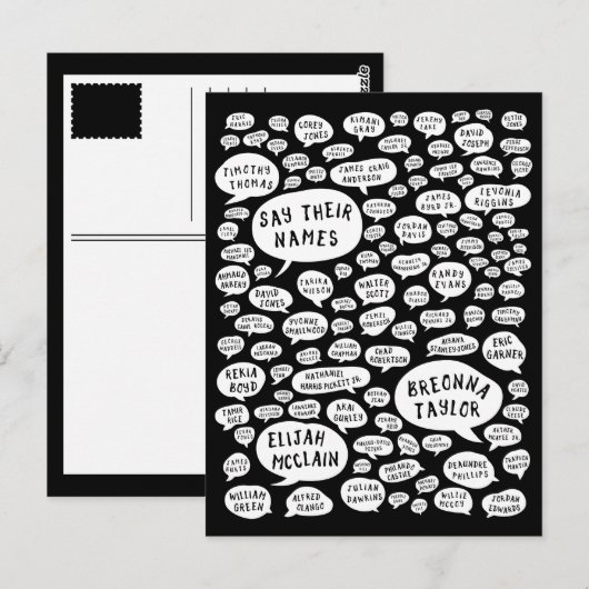 名前を言う ポストカード (正面/裏面)