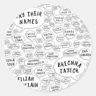 名前を言う ラウンドシール