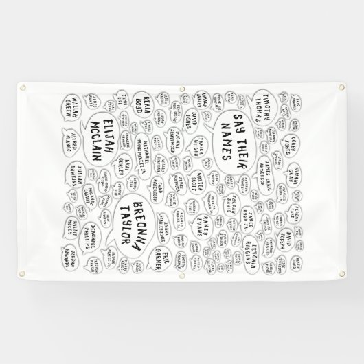 名前を言う 横断幕 (横)