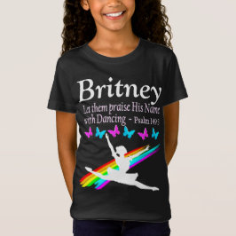 名前を踊りTシャツでほパーソナライズされためる Tシャツ