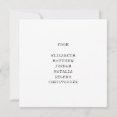 名前を追加かわいいヴィンテージ蝶ハート最高の先生 サンキューカード (裏面)