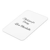 名前を追加してメッセージをありがとう マグネット (左側)