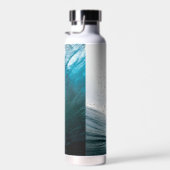 名前を追加するための大きな海波スプラッシュ ウォーターボトル (右面)