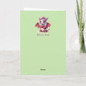 名前を追加すると、あなたが点灯するドラゴンフレーム カード (裏面)