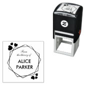 名前を追加するライブラリから セルフインキングスタンプ (インサイチュ)