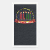 名前を追加する年クワンザキャンドル (正面)