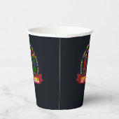 名前を追加する年クワンザキャンドル 紙コップ (右)