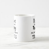 名前を追加する必要はないセラピーだけ列車 コーヒーマグカップ (中央)