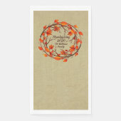 名前を追加する感謝祭の秋 (正面)