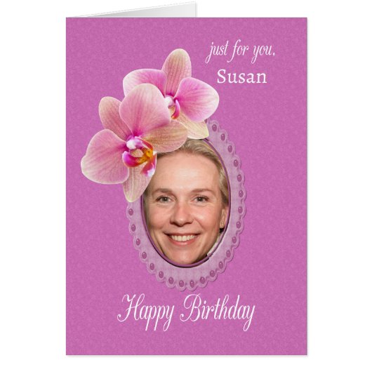 名前を追加する特別な誕生日ウィッシュ蘭 (正面)