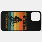 名前を追加する私は私のBMXバイクのサンセットケースに載っているだけ – M Case-Mate iPhoneケース (裏面 (横))