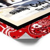 名前を追加する自分のヴィンテージを西欧映画にする ポスター (角)