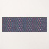 名前を追加する赤い消防車のパーソナライズされた子供 ヨガマット (正面(横))