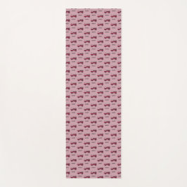 名前を追加する赤い消防車のパーソナライズされた子供 ヨガマット