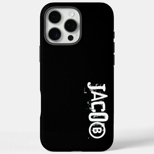 名前を追加するCase-Mate iPhoneケース Case-Mate iPhoneケース (裏面)