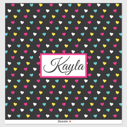 名前を追加カスタムするビニールシール シール (シート)