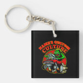 名前を追加カスタムCULTURE改造クラシックMuscle Car キーホルダー (正面)