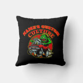 名前を追加カスタムCULTURE改造クラシックMuscle Car クッション (裏面)