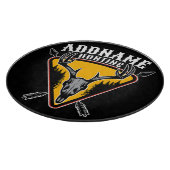 名前を追加ハンターエルクスカルビッグ〔雄ジカの〕枝角鹿狩り カッティングボード (角)