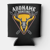 名前を追加ハンターエルクスカルビッグ〔雄ジカの〕枝角鹿狩り 缶クーラー (正面)