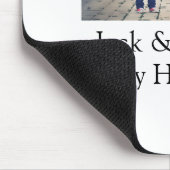 名前を追加フォト文字ハロウィーン子供ガールボーイ マウスパッド (コーナー)