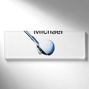 名前を追加文字ゴルフボールクラブスポーツ機器 名札