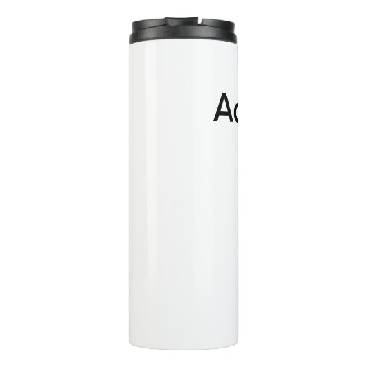 名前を追加文字茶色のアコースティックギター編集可能t タンブラー (裏面)